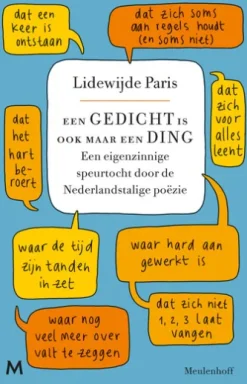 Een gedicht is ook maar een ding