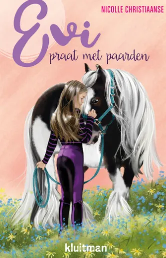 Evi praat met paarden