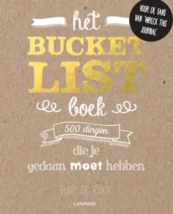 Het Bucketlist boek