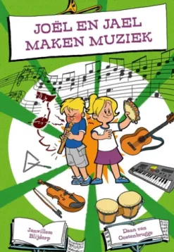 Joël en Jael maken muziek