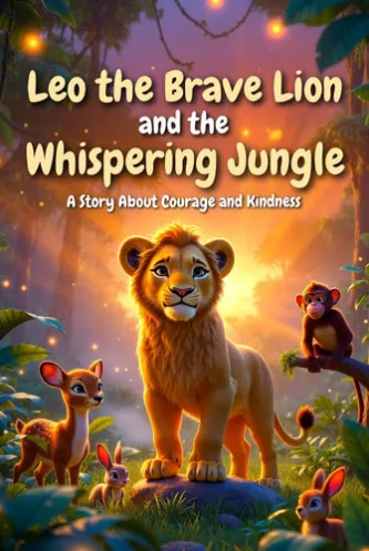 Leo the Brave Lion and the Whispering Jungle