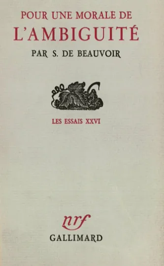 Pour une morale de l'ambiguïté